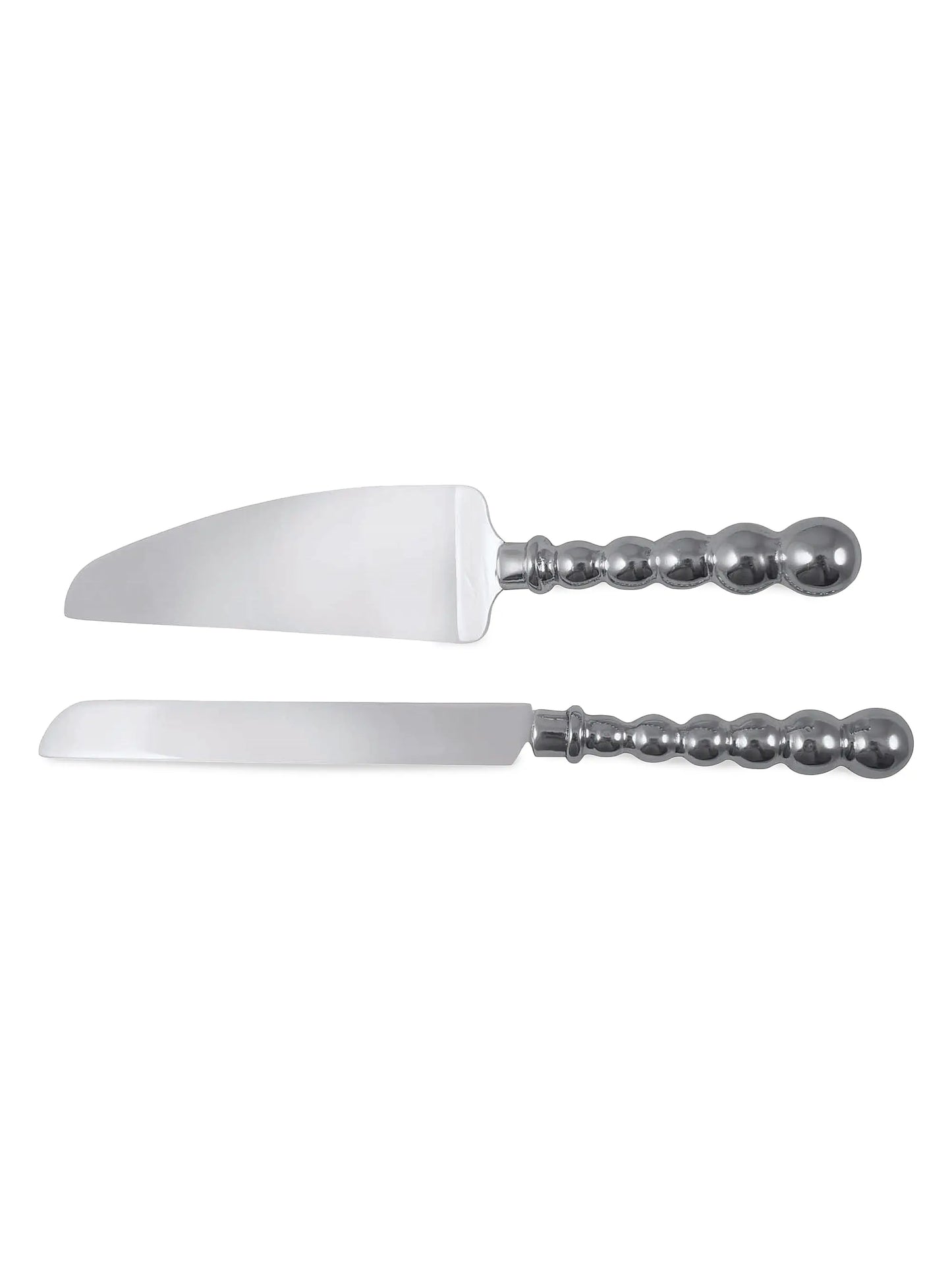 String Of Pearls 2-Piece Pearled Cake Server Set