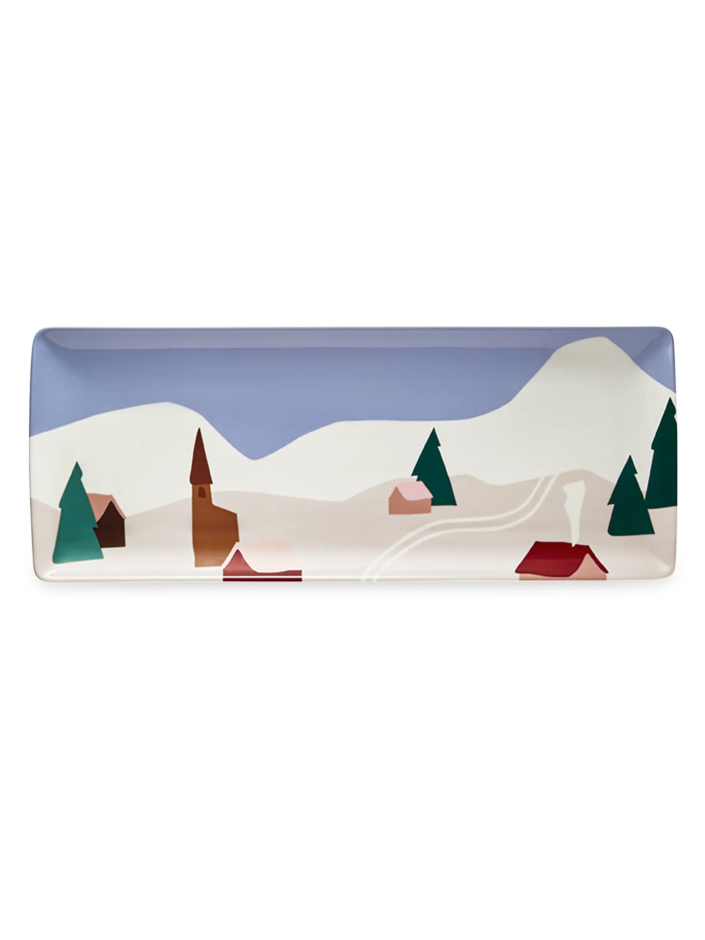 Destination Montagne Rectangular Shared Plate