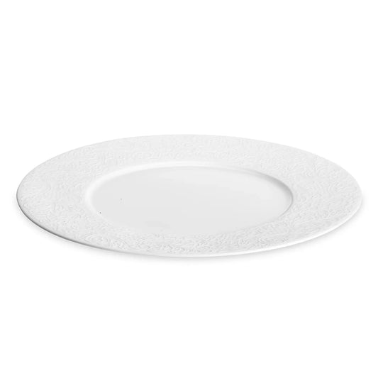 Elegant Porcelain Dinner Plate Set of 4 (L Couture)