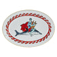 Il Viaggio Di Nettuno Dolphine Oval Platter