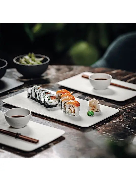 Manufacture Rock Rectangular Serving Plate