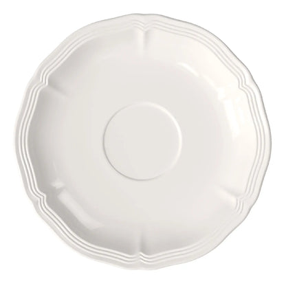 Premium Porcelain Coffee/Tea Saucer – 15 cm, White