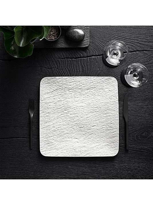 Manufacture Rock Square Serving Plate/Gourmet Plate