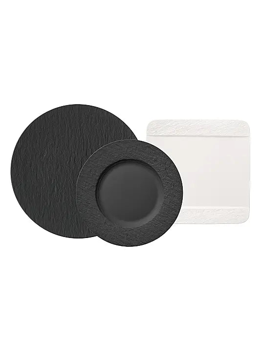 Manufacture Rock Square Serving Plate/Gourmet Plate