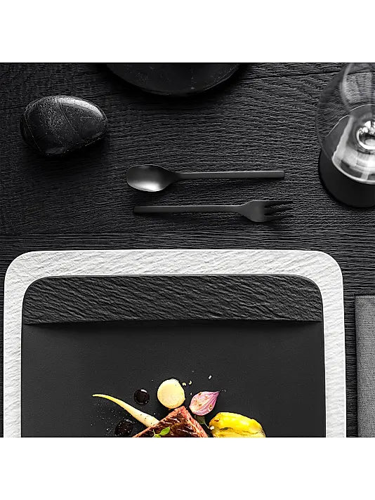 Manufacture Rock Square Serving Plate/Gourmet Plate