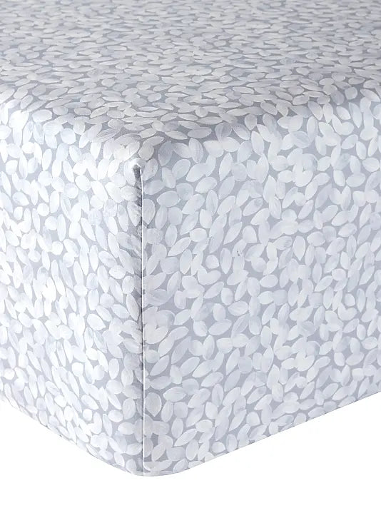 Ruban Geometric Floral Organic Cotton Sheet & Pillowcase Set