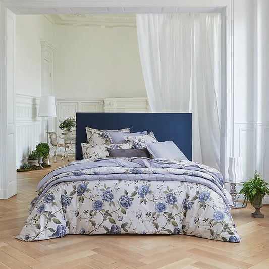 Amboise Floral Cotton Percale Sheet & Pillowcase Set