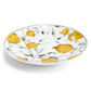 Pomegranate Motif 4-Piece Tidbit Plate Set