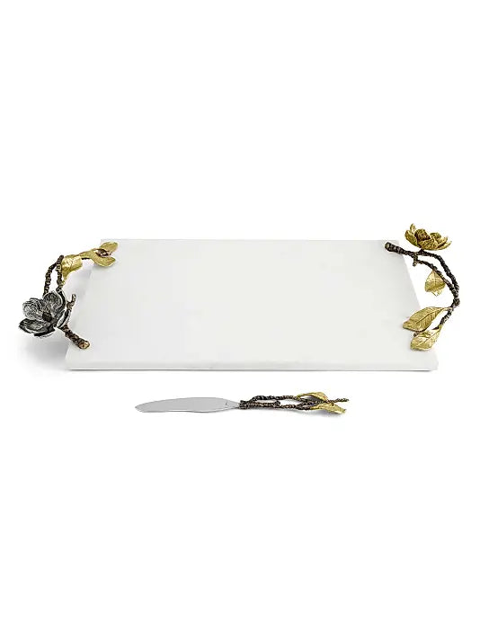 Vintage Bloom Cheeseboard & Knife Set