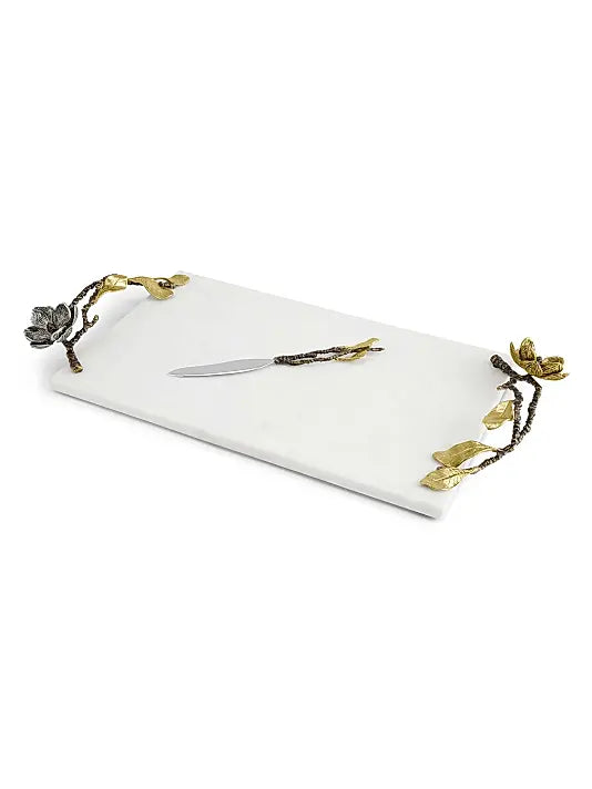 Vintage Bloom Cheeseboard & Knife Set
