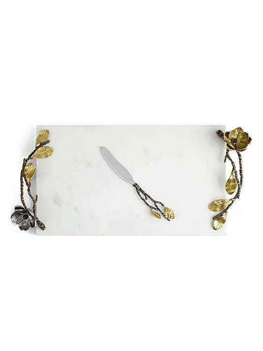 Vintage Bloom Cheeseboard & Knife Set