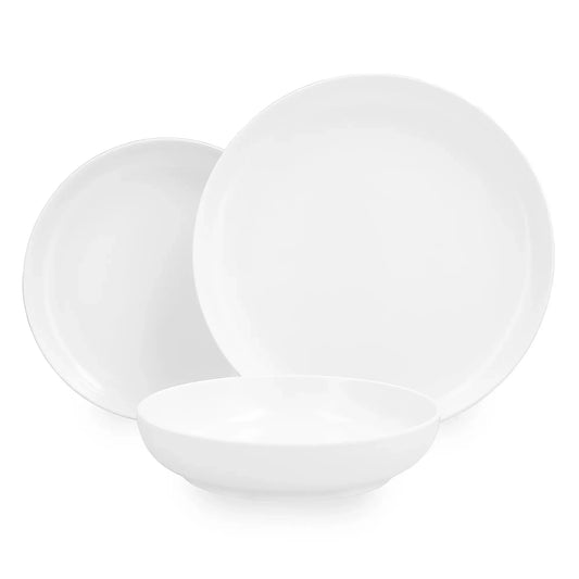 Cooper Outdoor 12-Piece Dinnerware Set - White