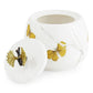 Butterfly Ginkgo Porcelain Sugar Pot