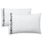 Eloise Embroidered Cotton Sateen Sheet & Pillowcase Collection