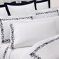 Eloise Embroidered Cotton Sateen Sheet & Pillowcase Collection