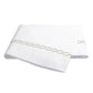 Classic Chain Embroidered Cotton Percale Sheet & Pillowcase Set