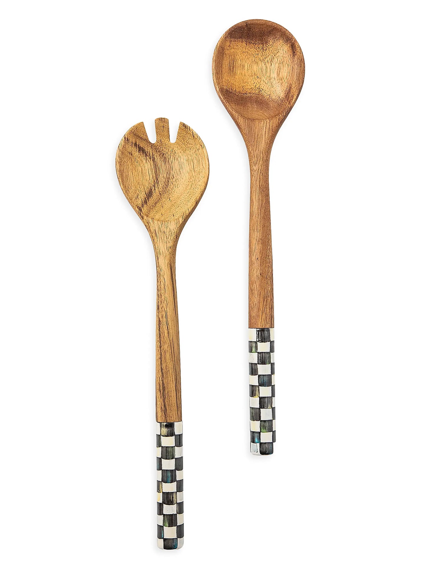 Courtly Check Salad Servers