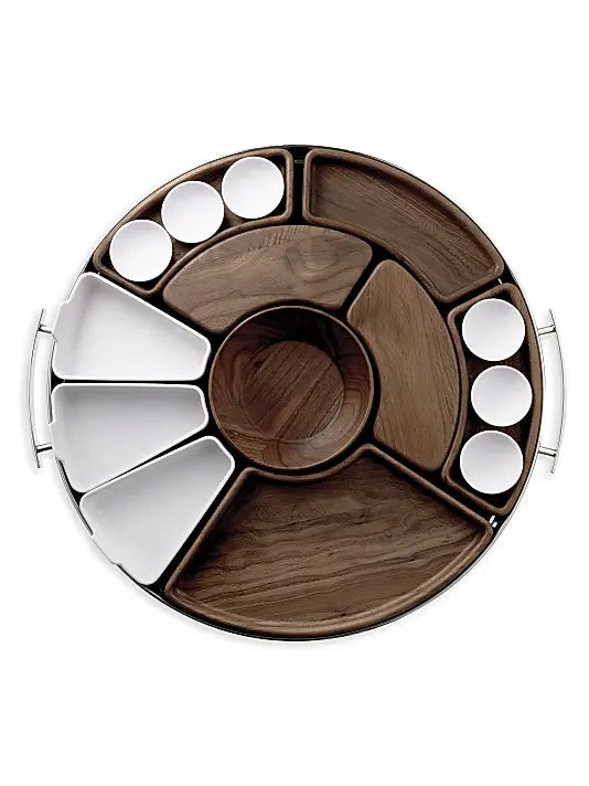 Mood Asia Stainless Steel Serving Tray Set