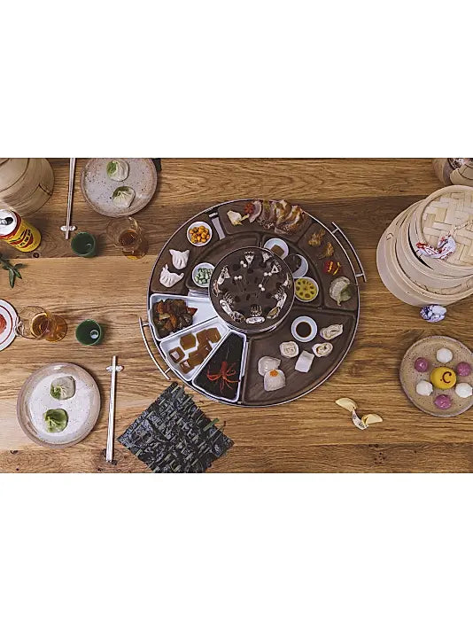 Mood Asia Stainless Steel Serving Tray Set