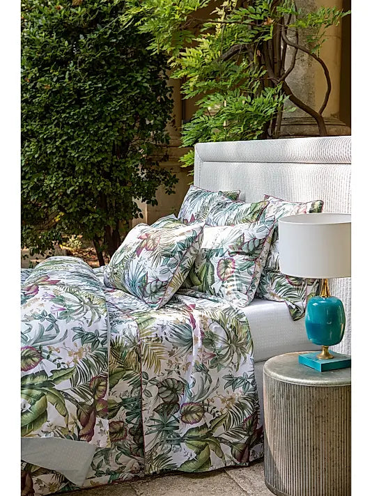 Hespérides Organic Cotton Sateen Bedding Collection – Multi