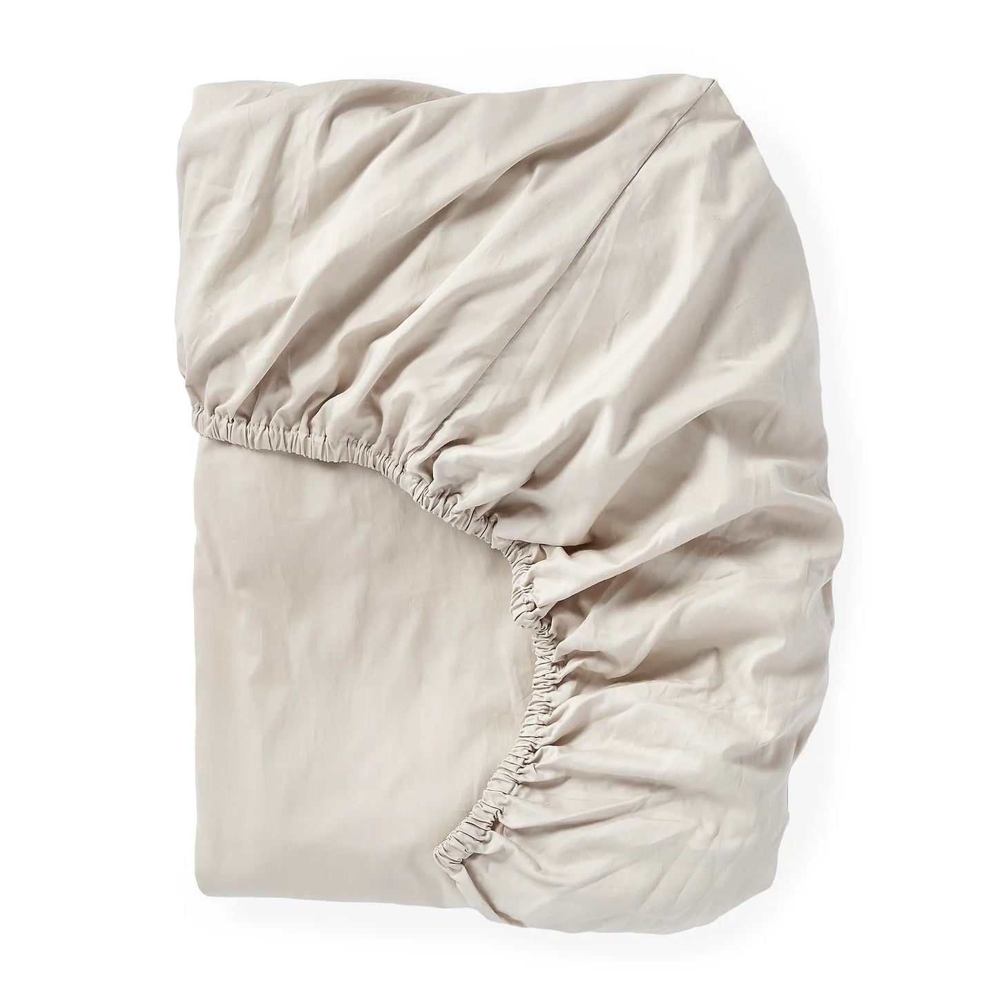 Cloud Soft Organic Sateen Fitted Sheet