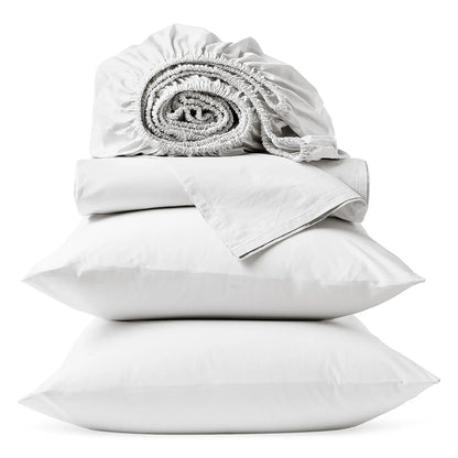 300-Thread Count Organic Percale Sheet Set