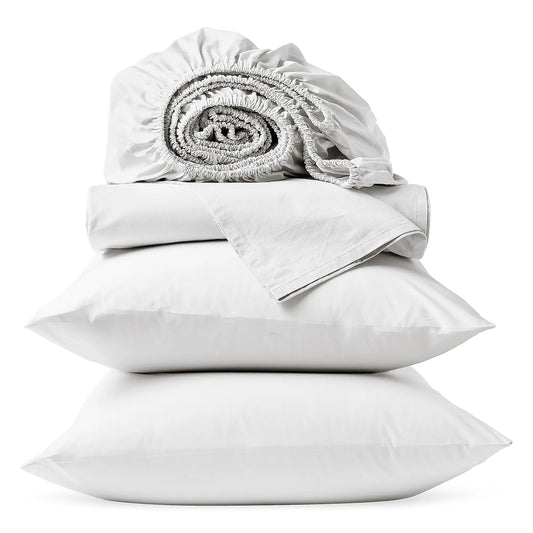 300-Thread Count Organic Percale Sheet Set
