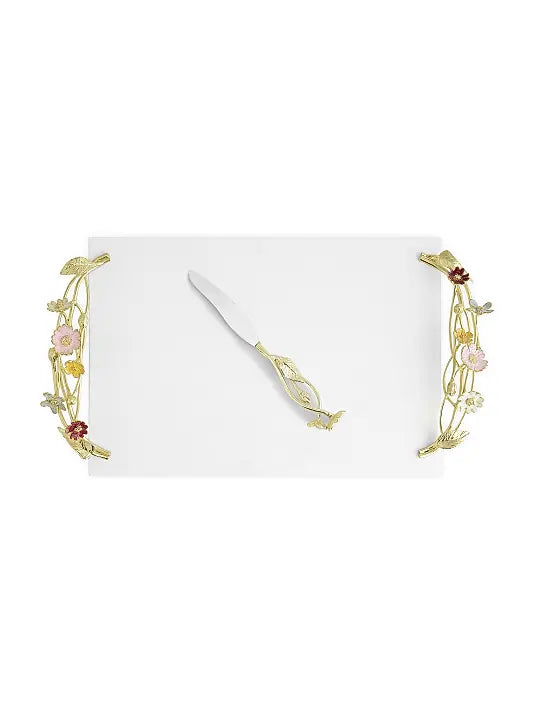 Wildflowers Cheeseboard & Knife