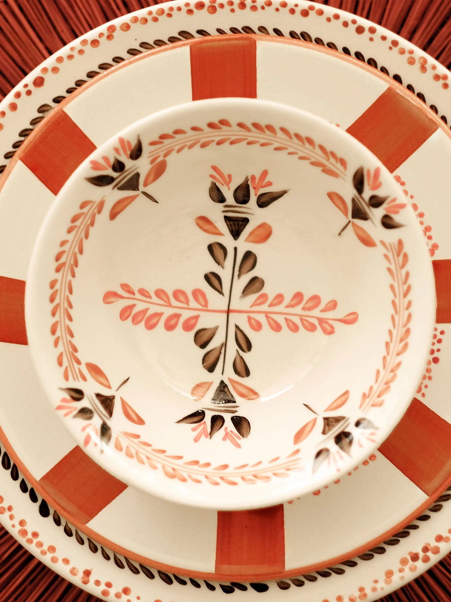 Macondo Hand-Painted Ceramic Bowl