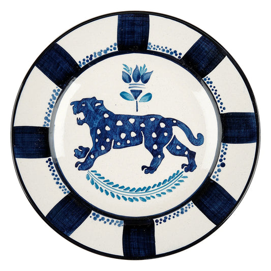 Aracata Hand-Painted Ceramic Dessert Plate