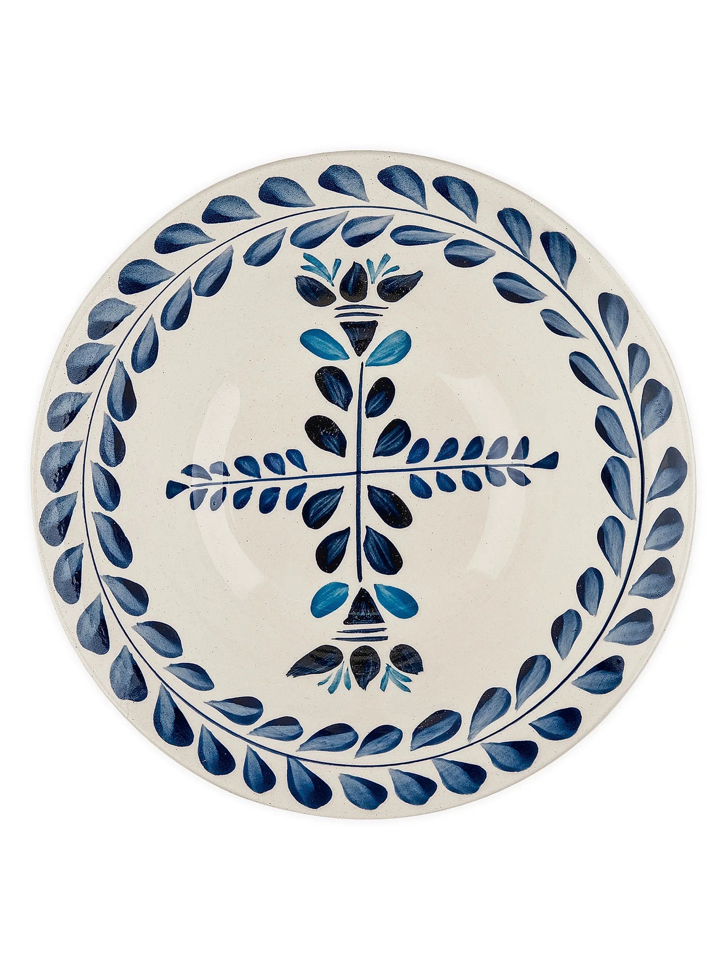 Peregrinos Hand-Painted Ceramic Bowls (2-Piece Set)