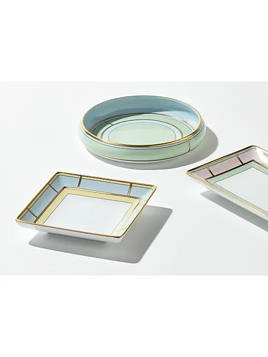 Diva Round Change Porcelain Tray