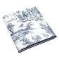 Galante Toile & Stripe Organic Cotton Sheet & Pillowcase Collection