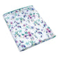 Enchantement Watercolor Floral Cotton Sheet & Pillowcase Set