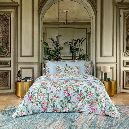 Conte Artistic Floral Cotton Sheet & Pillowcase Collection