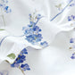 Charme Reversible Floral & Dot-Dash Cotton Sheet & Pillowcase Set