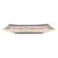 Il Viaggio di Nettuno Squared Porcelain Dessert Plate (Pink)