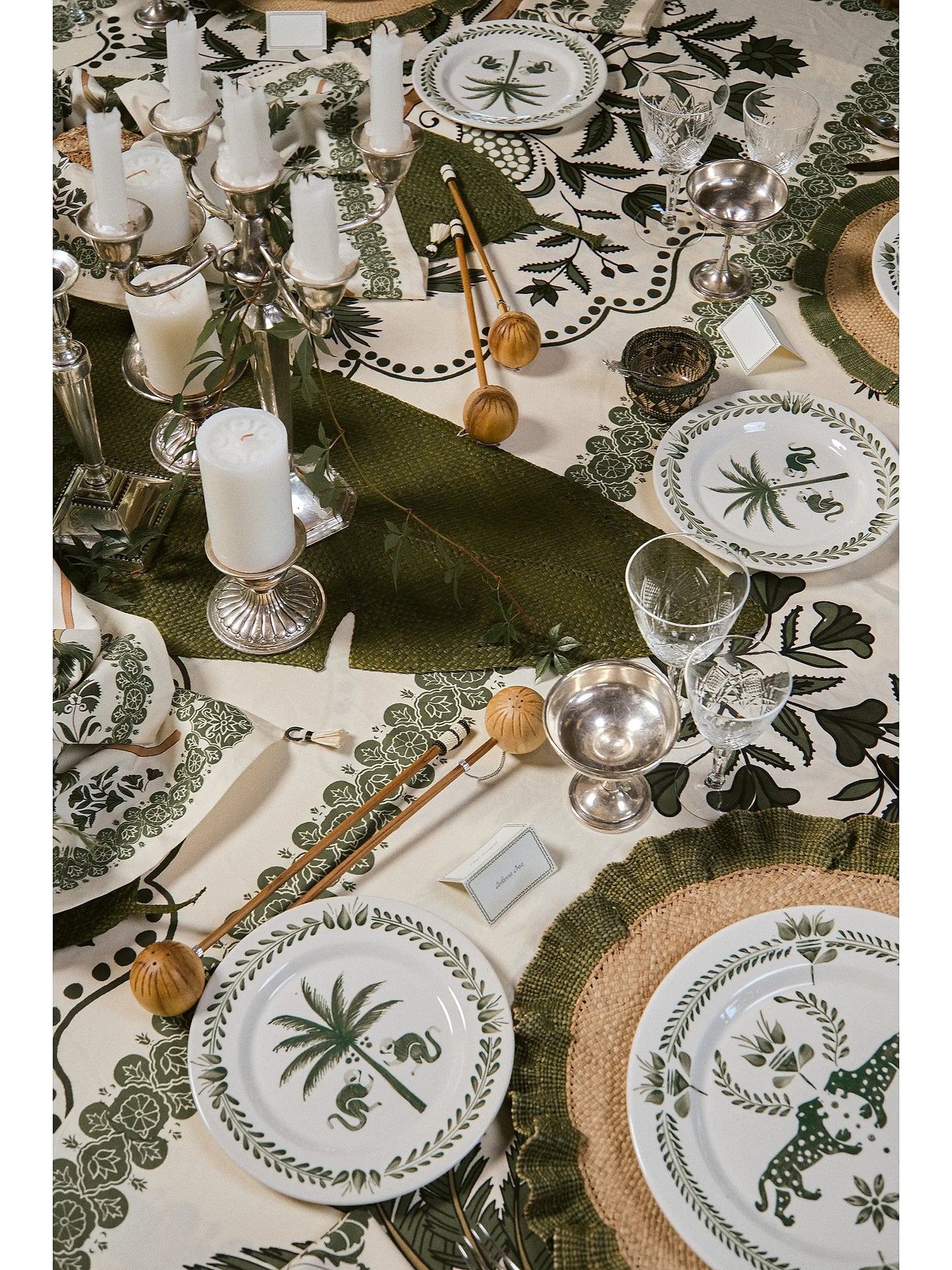 Artistic Ceramic Dinner Plate Set of 2