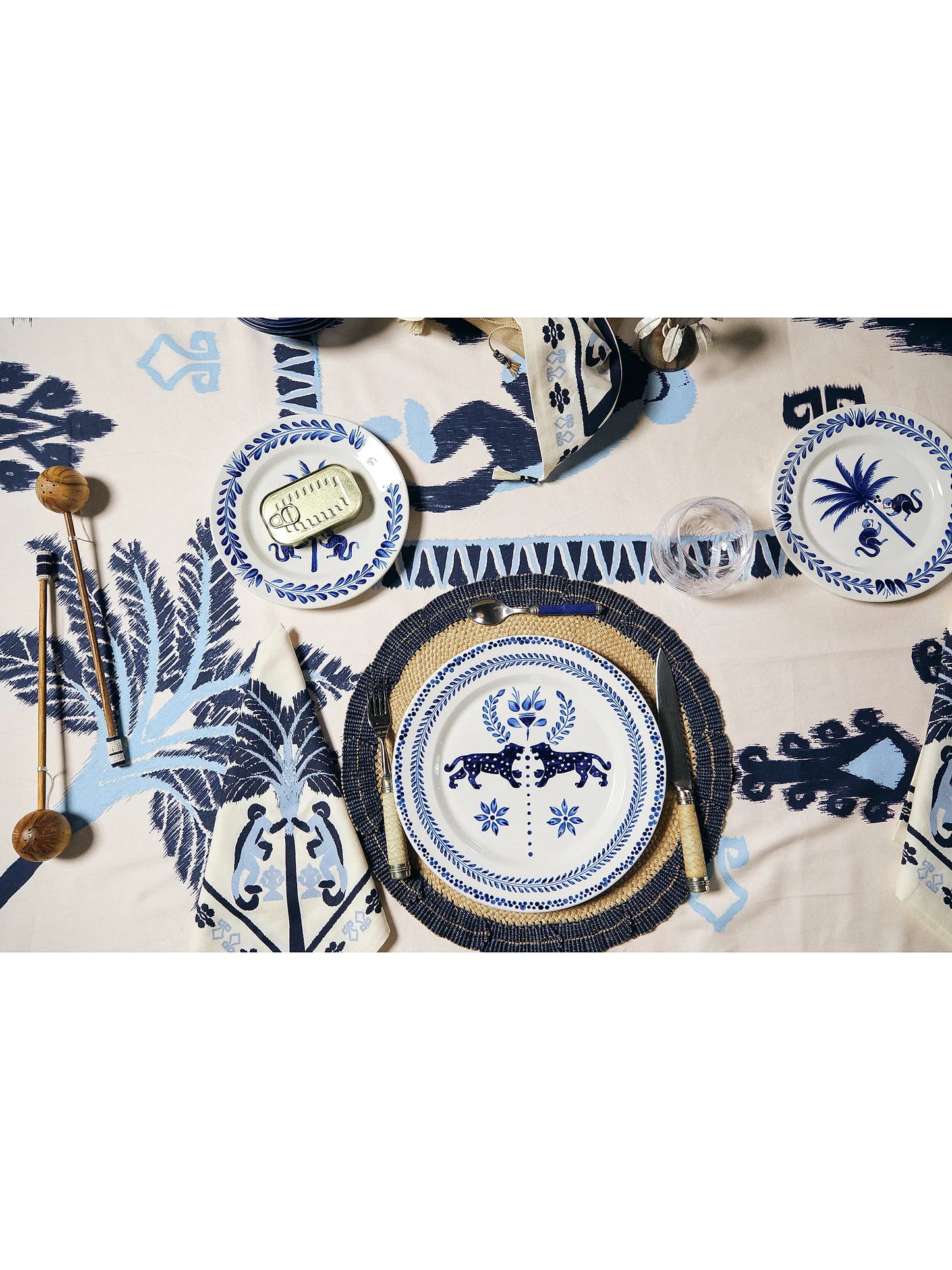 Artistic Ceramic Dinner Plate Set of 2