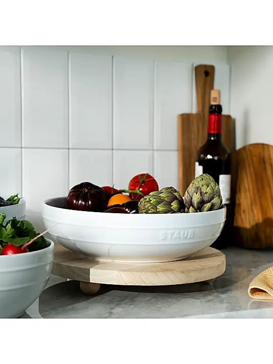 Ceramic 11.5-inch Shallow Serving Bowl