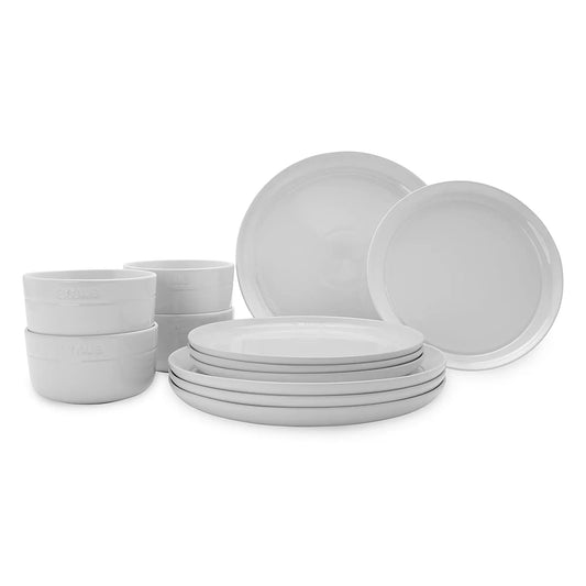 Classic Ceramic 12-Piece Dinnerware Set