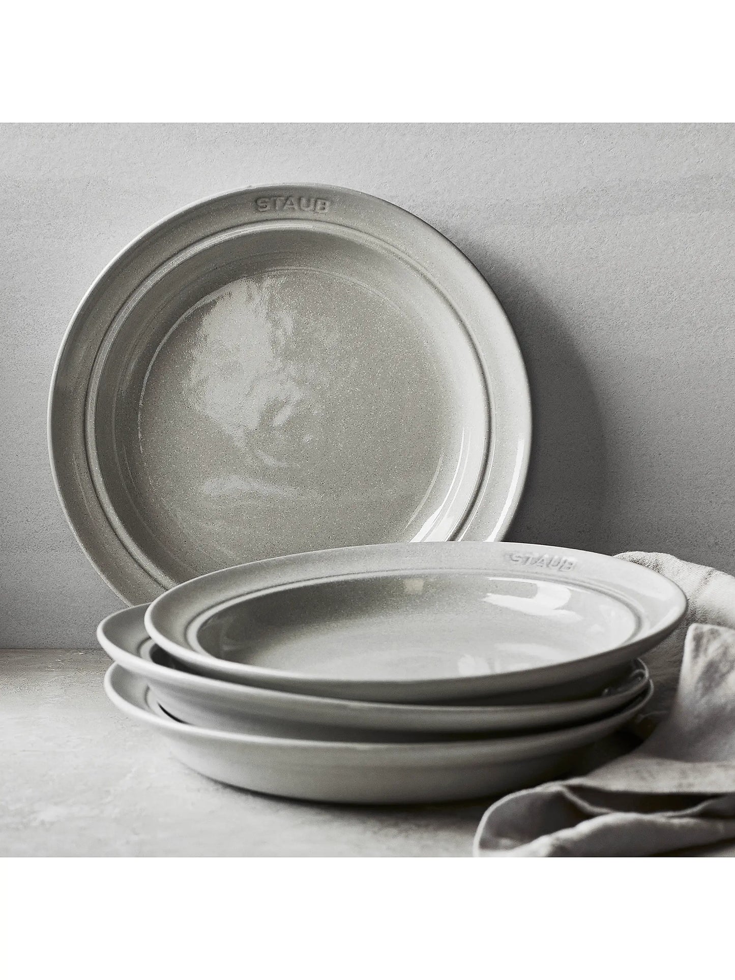 White Truffle 9.5 in Soup & Pasta Bowl Set — 4 Pieces