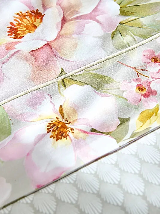 Voyageuse Organic Cotton Sateen Bedding Collection – Rose