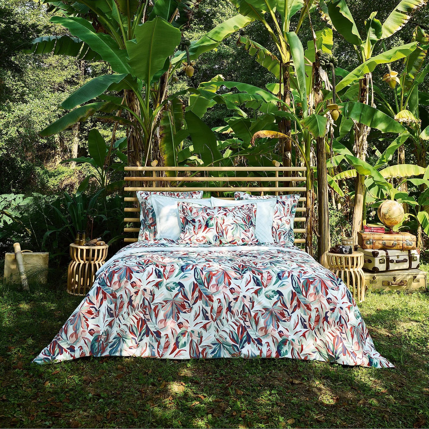 Postcard Organic Cotton Percale Sheet & Pillowcase Collection – Multicolor