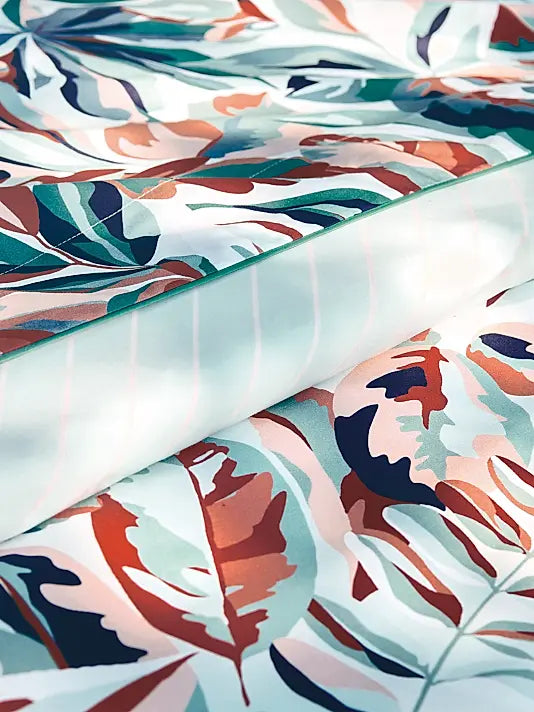 Postcard Organic Cotton Percale Sheet & Pillowcase Collection – Multicolor