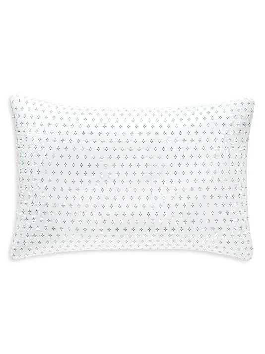 Malacca Organic Cotton Percale Bedding Collection – Blue on White