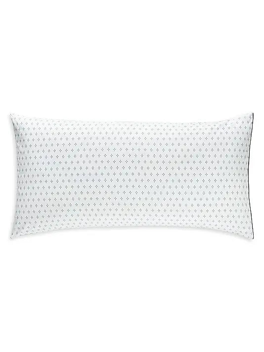 Malacca Organic Cotton Percale Bedding Collection – Blue on White