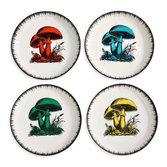 Botanist 4-Piece Canapé Plate Set