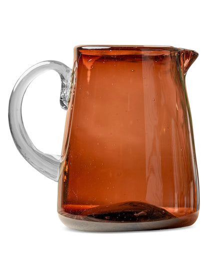 Handblown Glass Pitcher