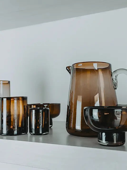 Handblown Glass Pitcher